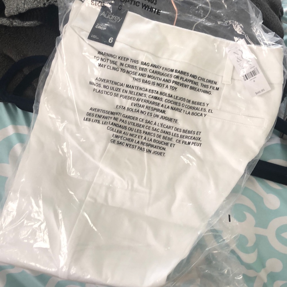 NYC white Audrey dress pants